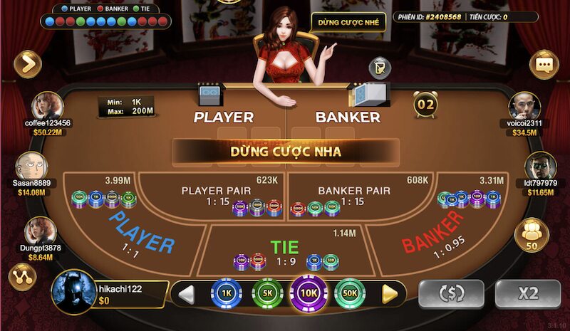 Baccarat Go88: Game đánh bài được yêu thích vì dễ chơi 5 Phân định thắng thua trong game bài Baccarat tại Go88