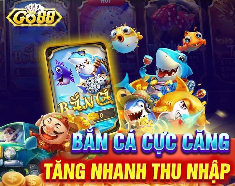 Bắn cá Go88: Chiến thuật chơi đỉnh cao trăm trận trăm thắng 4 Những siêu phẩm game bắn cá nhất định phải thử