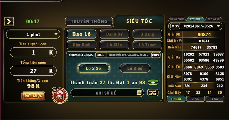 Lô đề siêu tốc Go88: Hình thức đánh đề mới mẻ nên chơi thử 3 Nhiều hình thức thú vị để người chơi lựa chọn